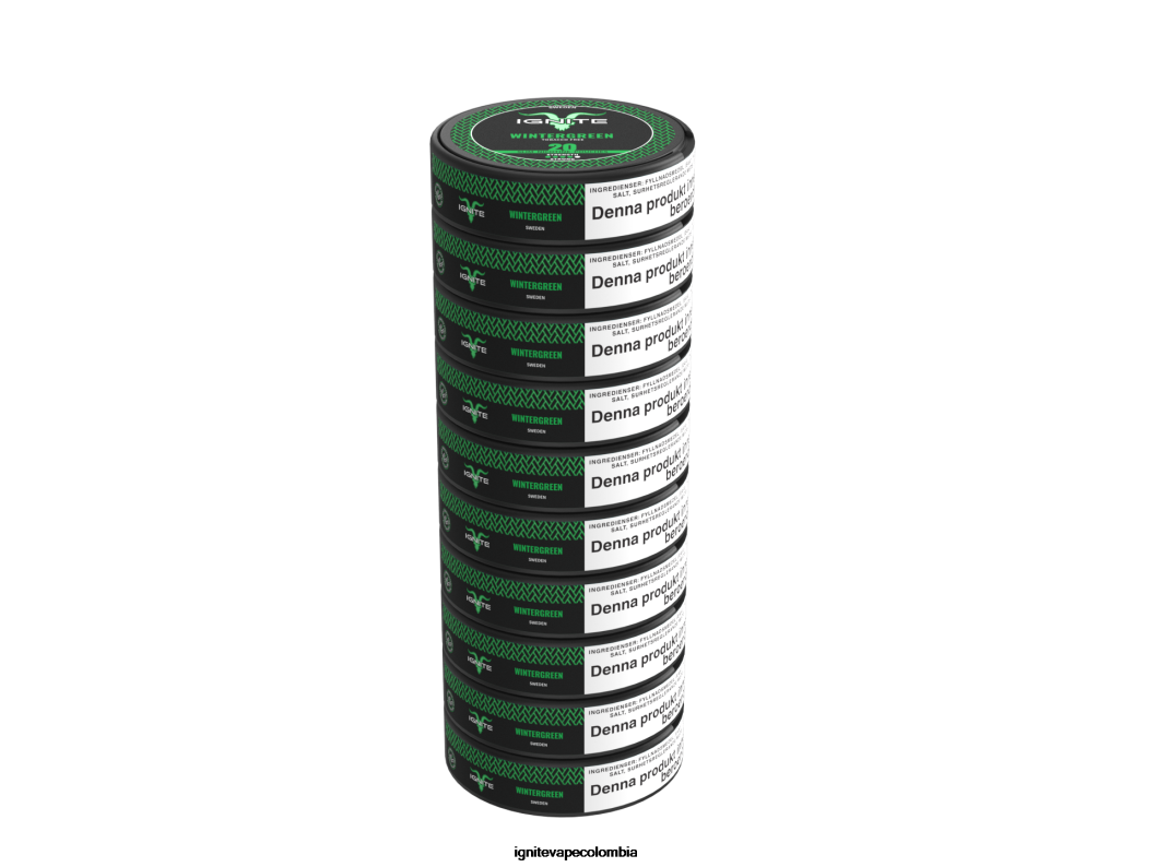 IGNITE bolsas de nicotina paquete de 10 manzana doble 86JD177 - IGNITE Vape Precio Colombia