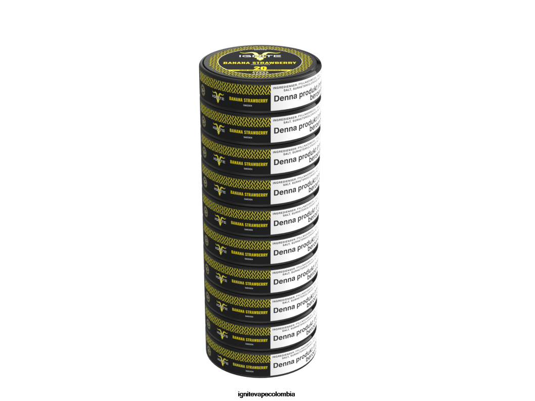 IGNITE bolsas de nicotina paquete de 10 manzana doble 86JD177 - IGNITE Vape Precio Colombia