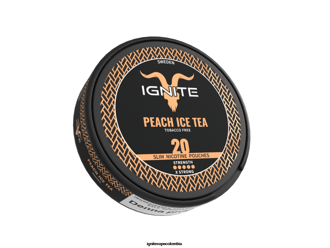 IGNITE bolsas de nicotina té helado de durazno 86JD173 - IGNITE Electric Lighter