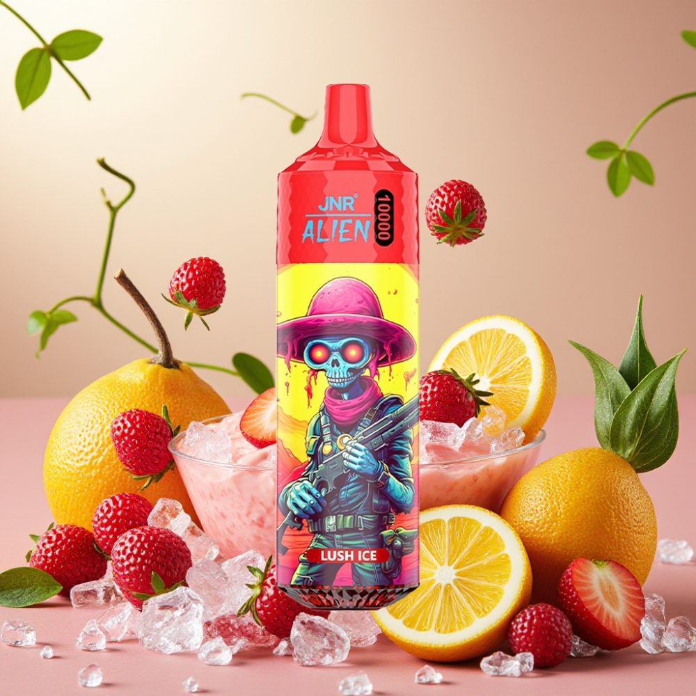 JNR Alien 10000 Puffs Vapeador Desechable Hielo Fresco y 850mAh