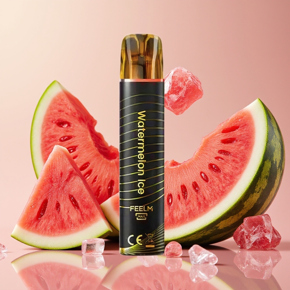 JNR BlackGolden 600+200 Puffs Vape Desechable Sandía Helada 800 Puffs