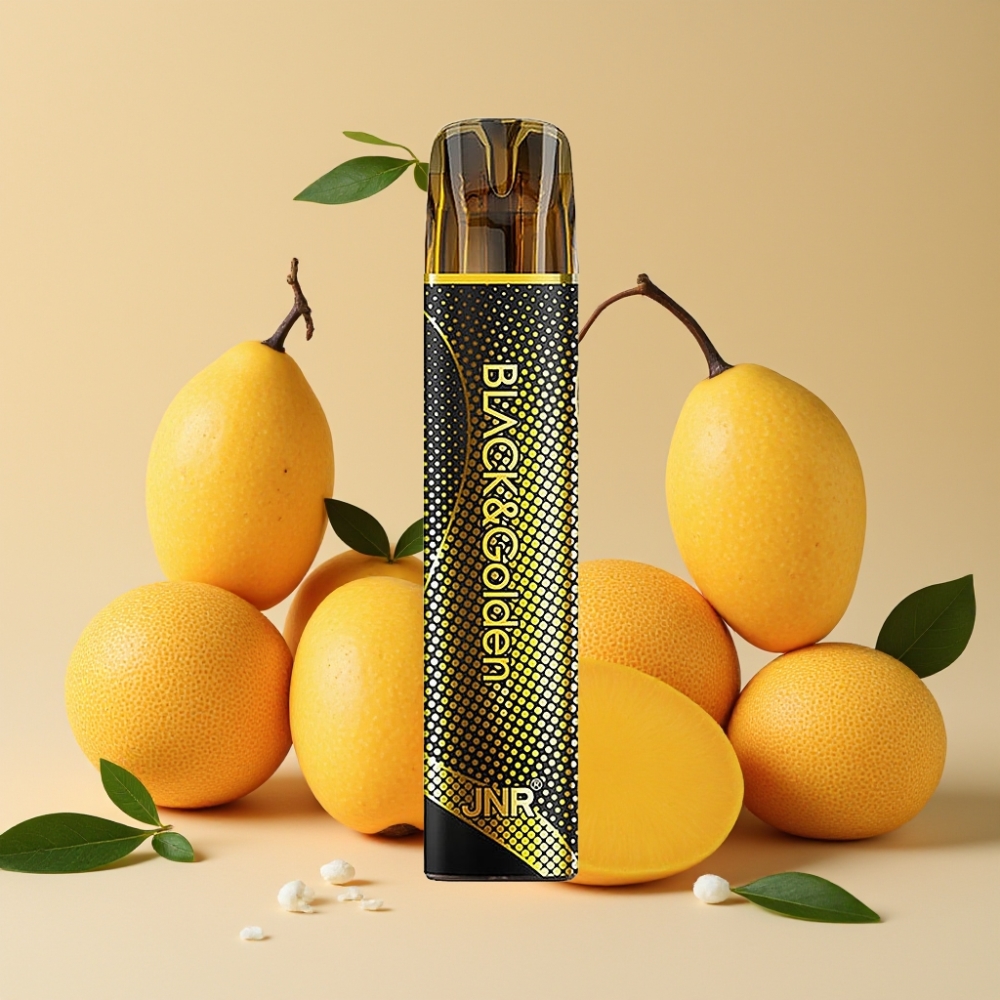 JNR BlackGolden 600+200 Puffs Vape Desechable Triple Mango 800 Puffs 550mAh