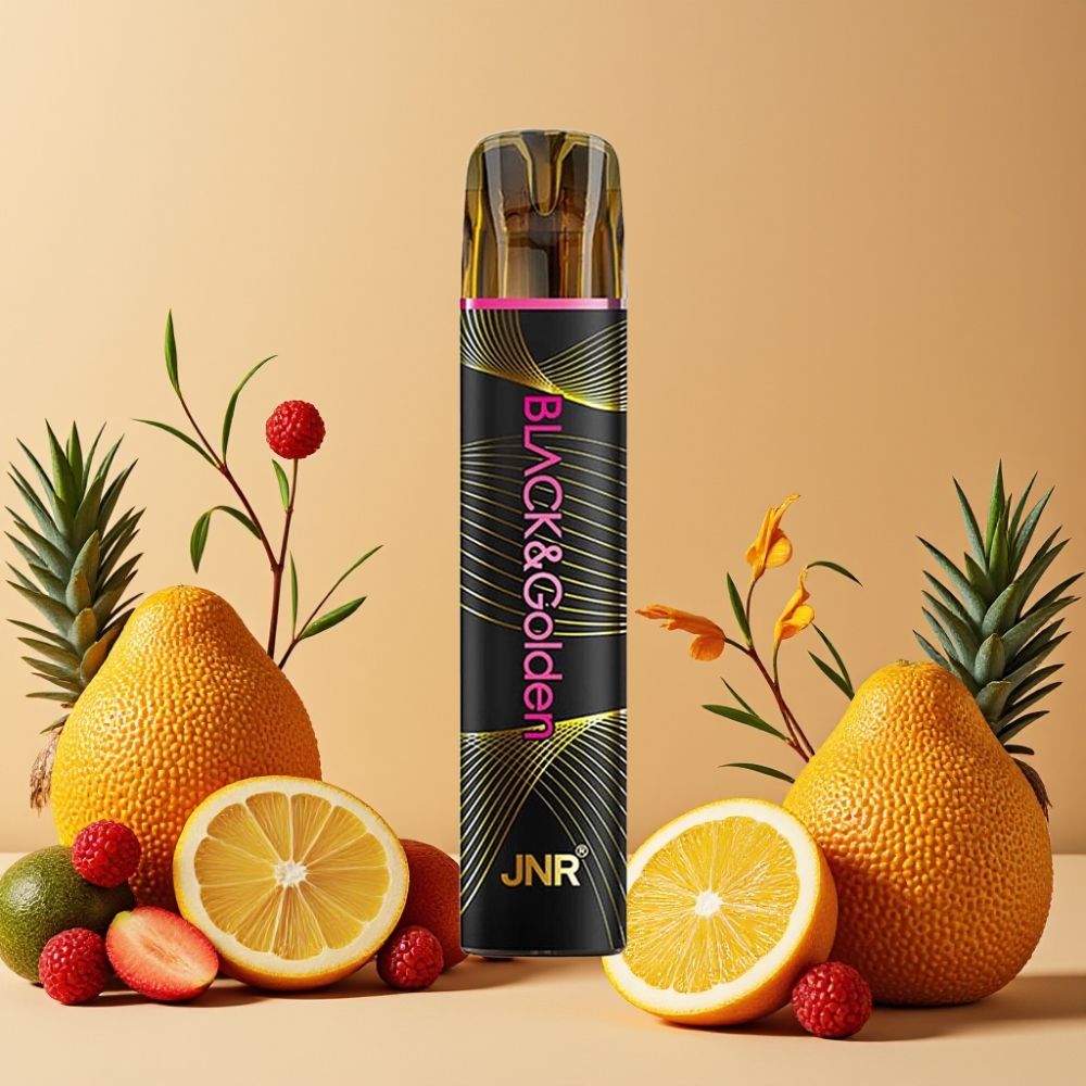 JNR BlackGolden 800 Puffs Desechable Vape Asesina de Damas
