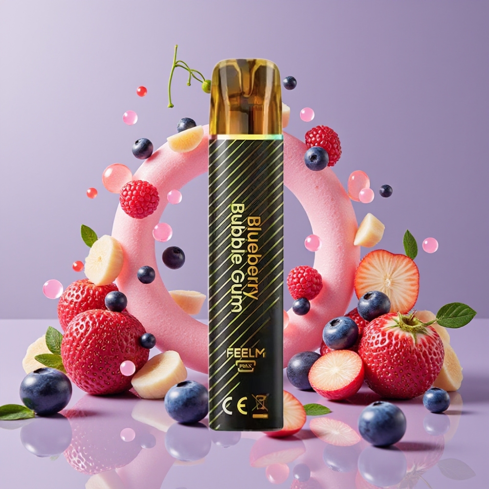 chicle de arándanos