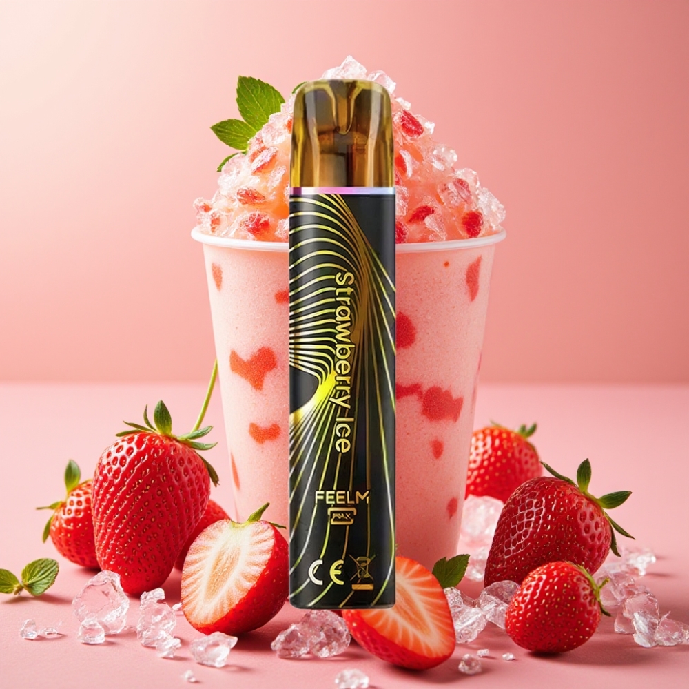 JNR BlackGolden 800 Puffs Desechable Vape Fresa Helada