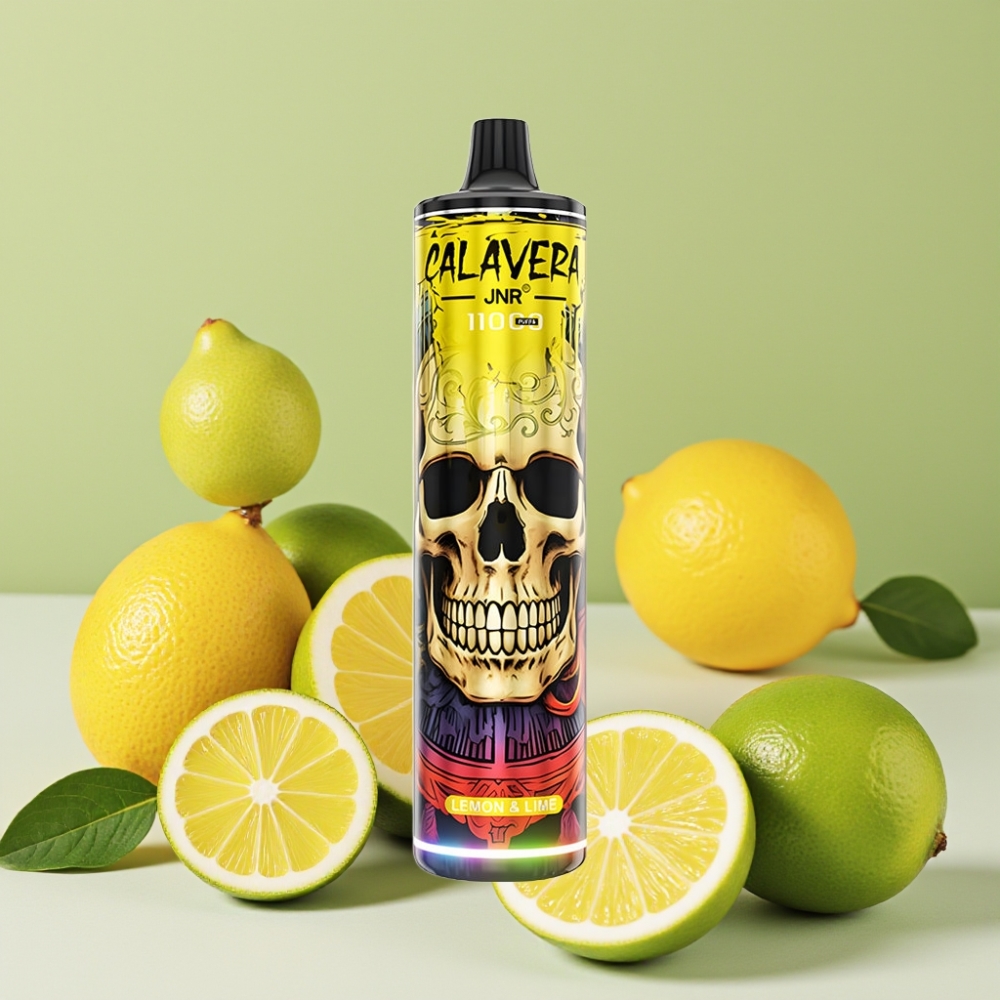 JNR Calavera 11000 Puffs Desechable Lima Limón con Batería 850 mAh