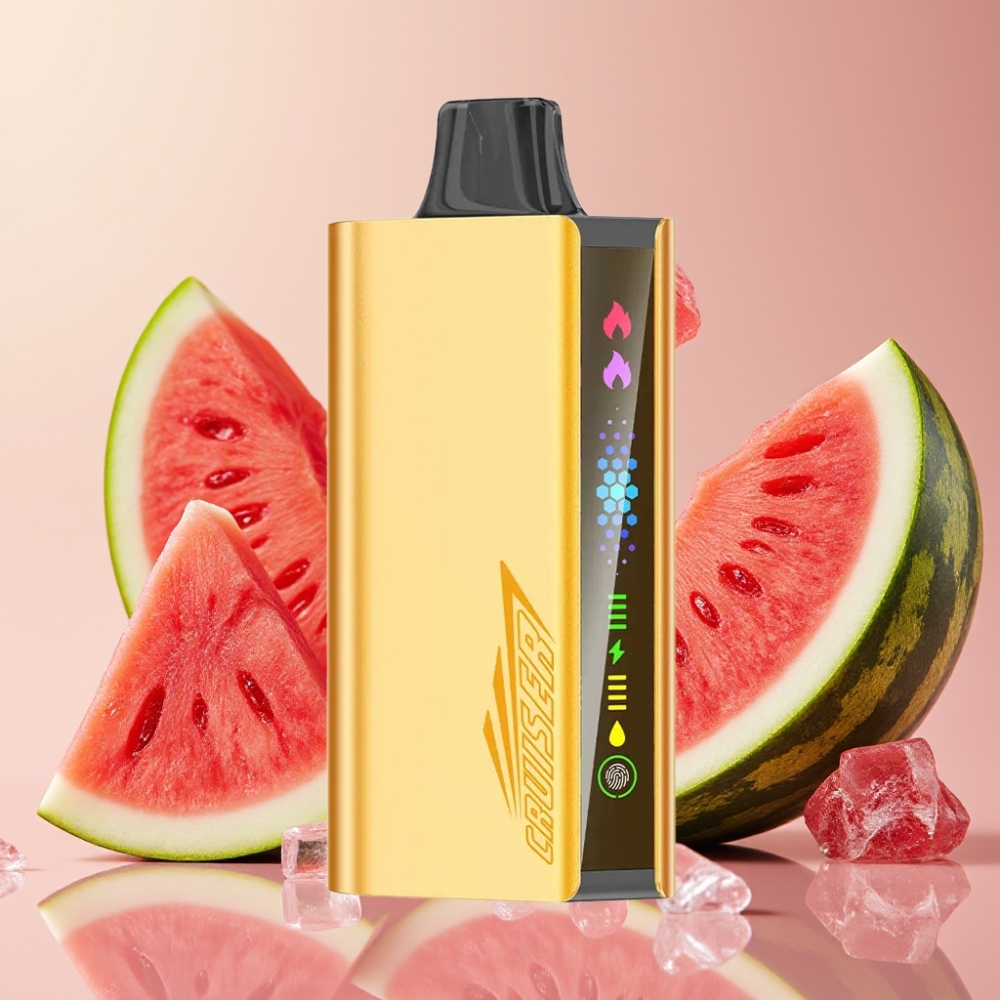 JNR Cruiser 12000 Puffs Vape Desechable Sin Carga Sandía Helada con Batería 3500 mAh