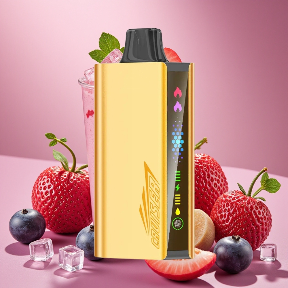 JNR Cruiser 12000 Puffs Vape Desechable Sin Carga Uva Helada con Batería 3500 mAh