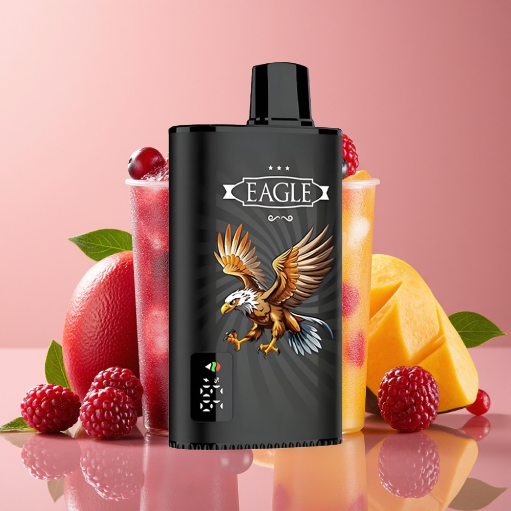 hielo de mango y grosella negra