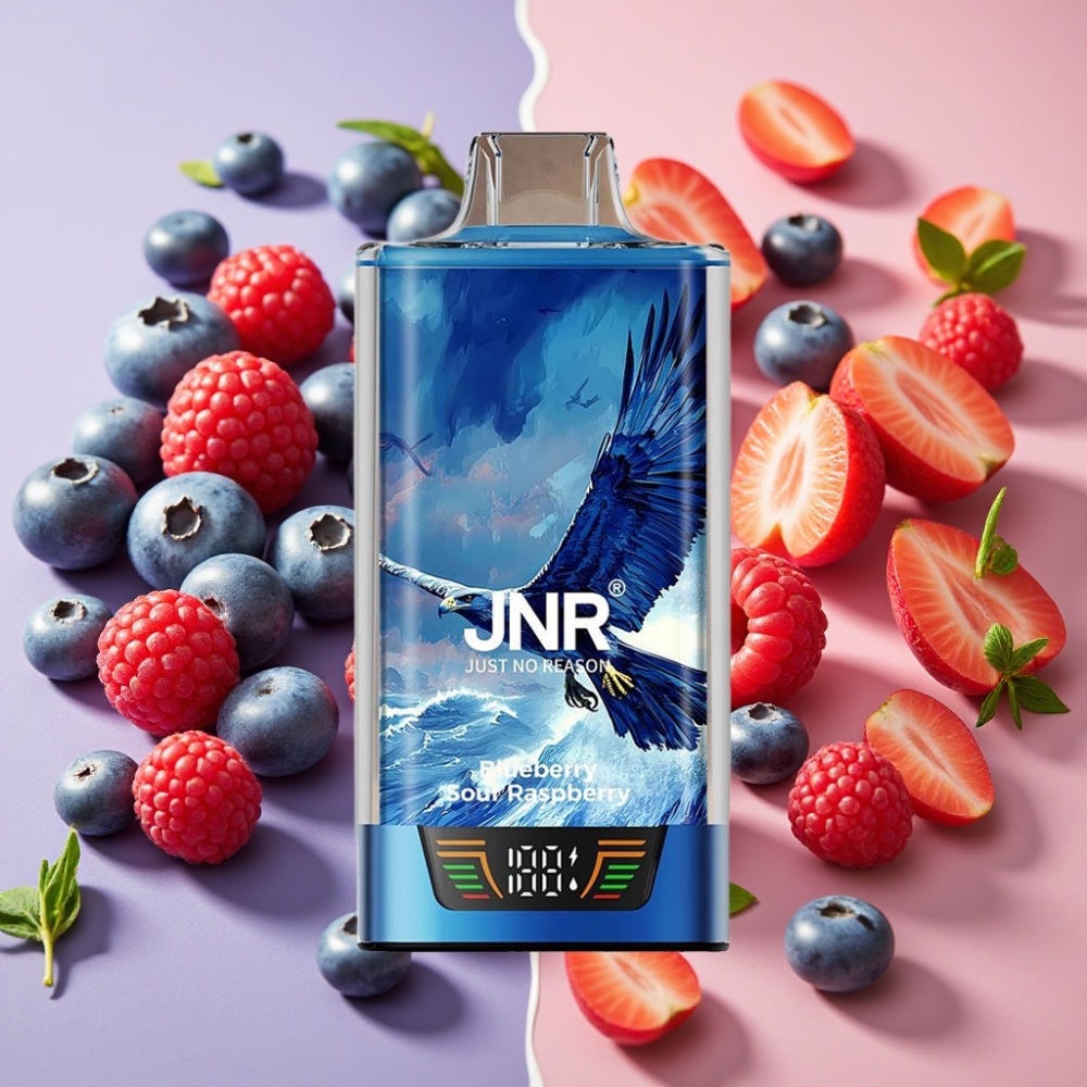 JNR Falcon Pro 28000 Desechable Vape Arándano Agrio Frambuesa 30ml 950mAh