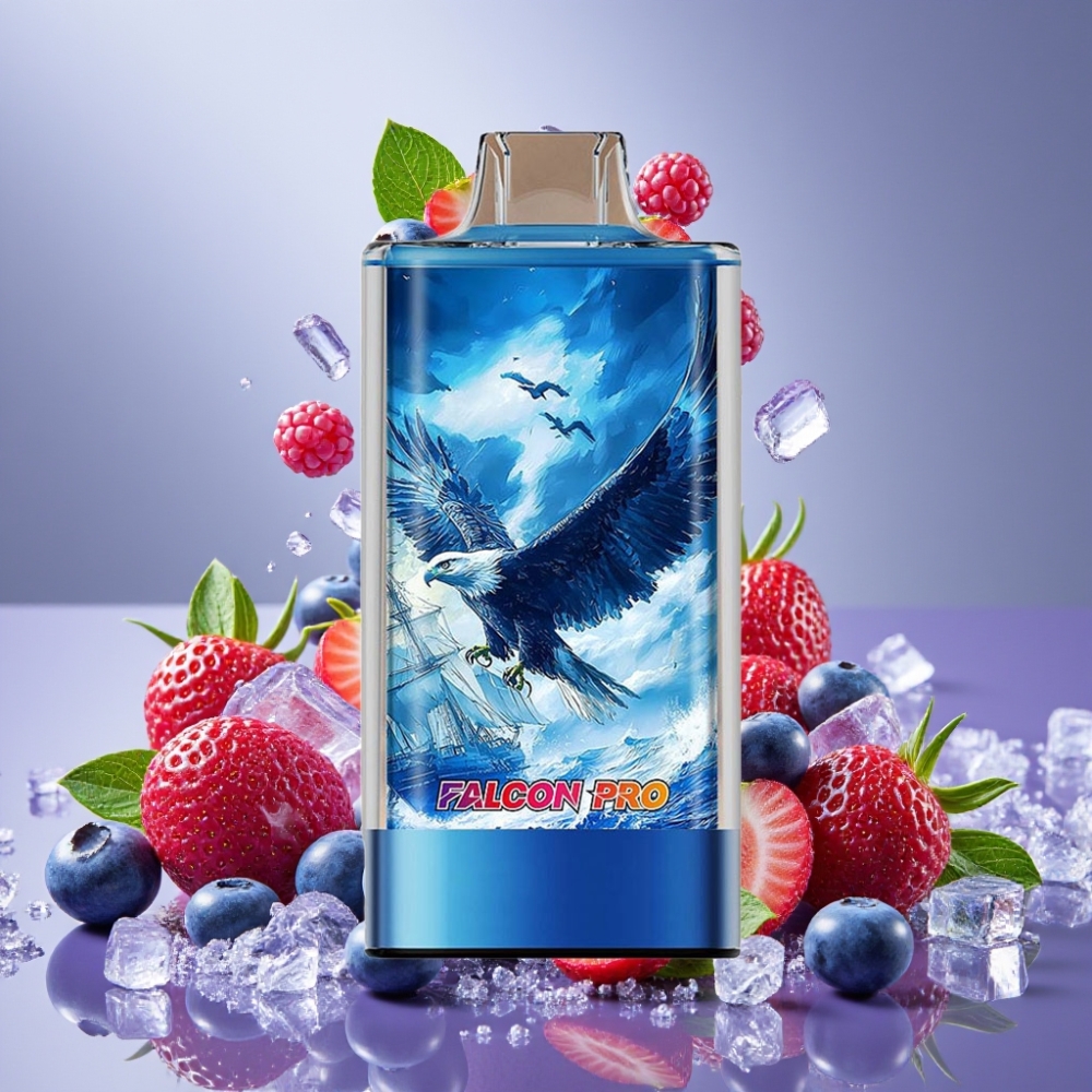 JNR Falcon Pro 28000 Desechable Vape Arándano Helado con 28000 Caladas y 30ml