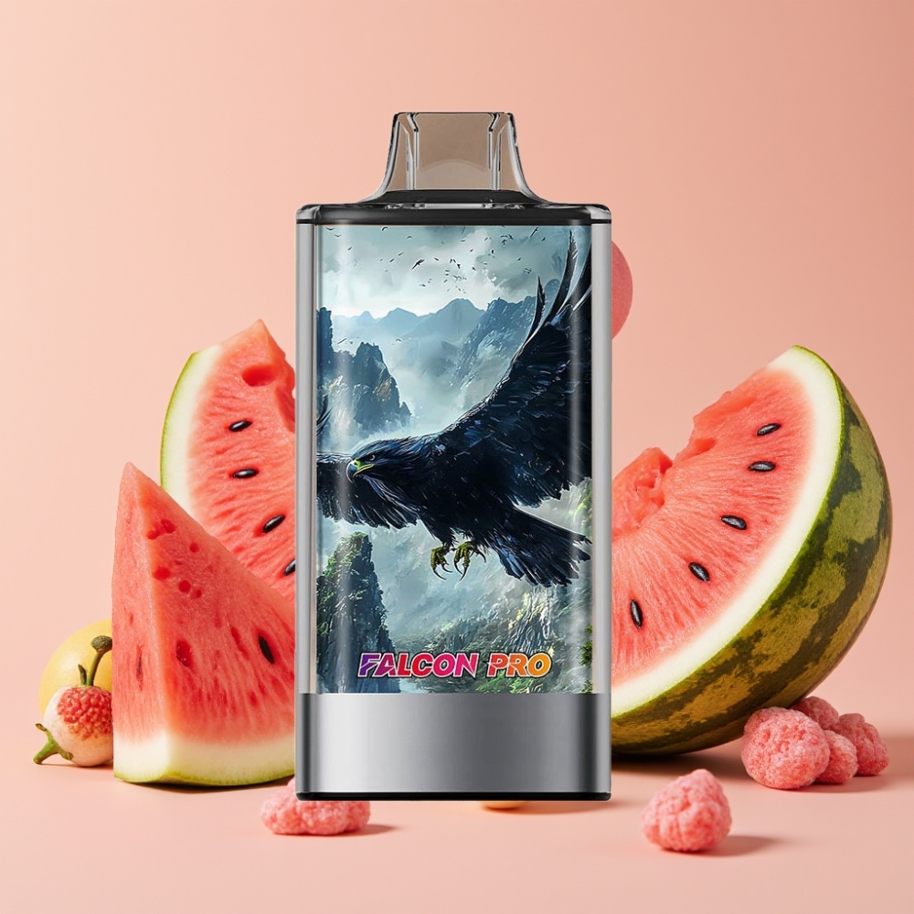 JNR Falcon Pro 28000 Vape Desechable Chicle Sandía con USB Tipo-C