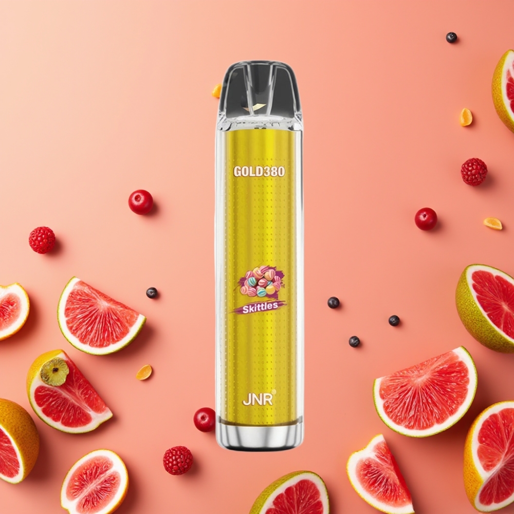 JNR Gold380 6000 Puffs Desechable Vape Skittles con Batería 1500mAh