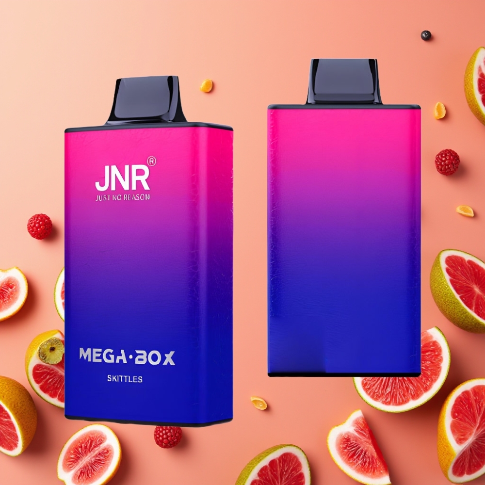 JNR Mega Box 25000 Puffs Desechable Vape Sabor Skittles con Carga Rápida Type-C