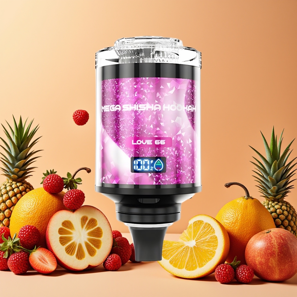 JNR Mega Shisha Hookah 100K Compatibilidad de Escritorio Amor 66