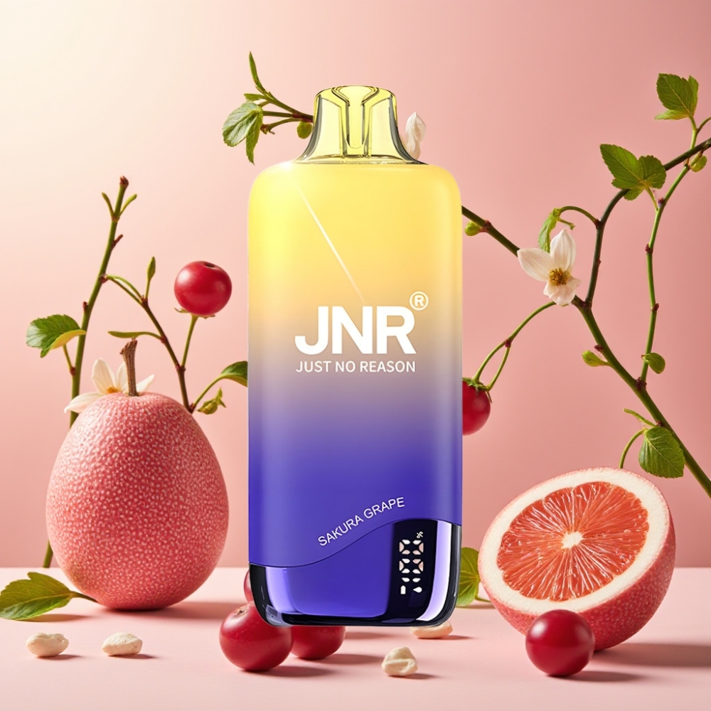 JNR Rainbow 10500 Puffs Vape Desechable Uva Sakura con Batería 600mAh