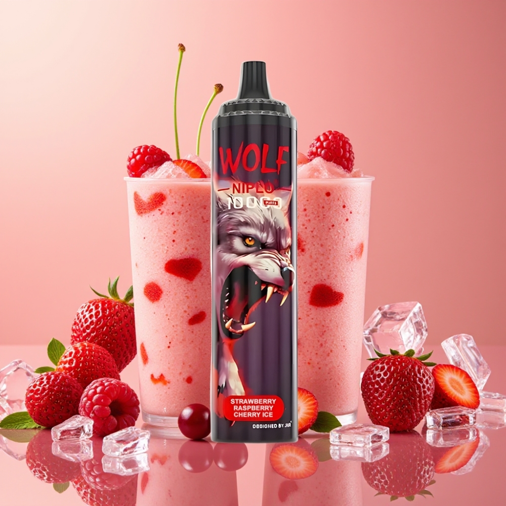 fresa frambuesa cereza hielo