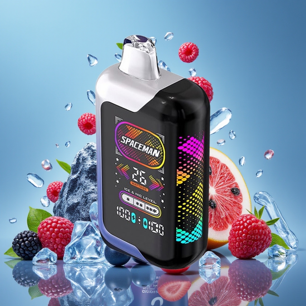 SMOK SPACEMAN SP40000 Vape Desechable Arándano Azul Hielo y SP40000 Cero Nicotina