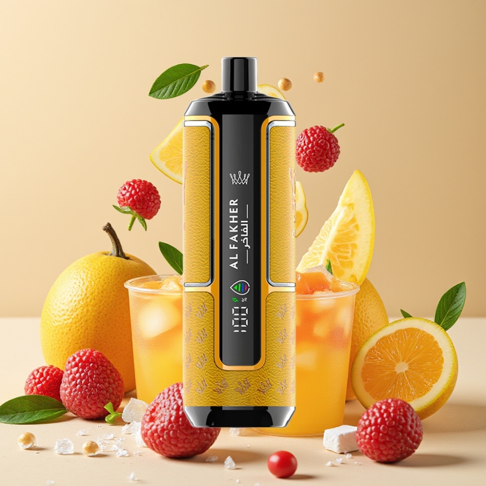 Al Fakher Crown Bar 15K Hypermax Vape Desechable Kit Mango Hielo 22ml 600mAh