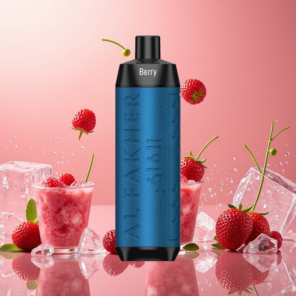 Al Fakher Crown Bar 8000 Crystal Desechable Vape Bayas Hielo 18ml 8000 Puffs