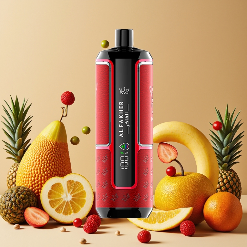 Al Fakher Crown Bar 15K Hypermax Desechable Vape Kit Sabor Hubba con 22ml y 15000 Caladas