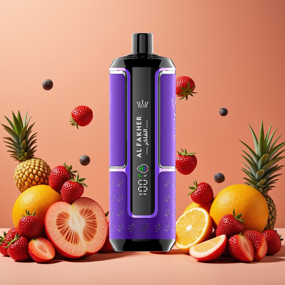 Al Fakher Crown Bar 15K Hypermax Kit Desechable Amor Mágico con 22ml y 15000 Caladas