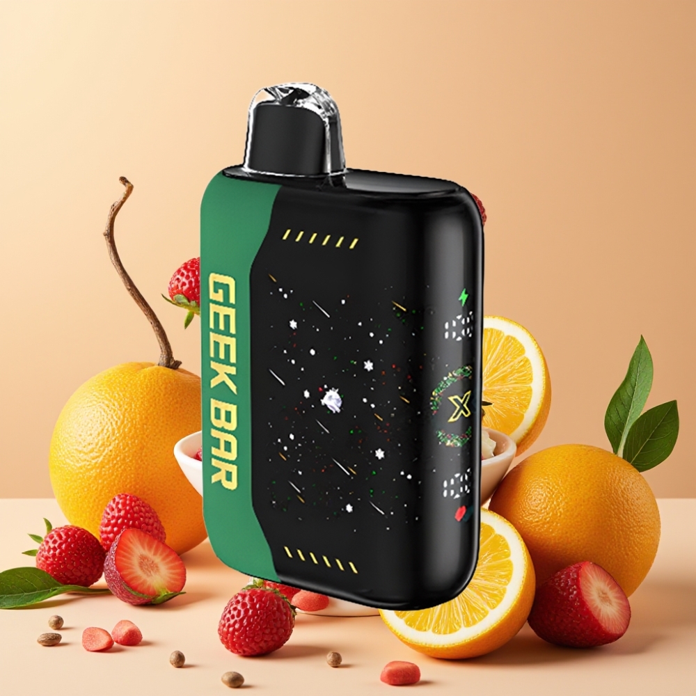 GEEK BAR Pulse X 25000 Puffs Edición Navidad con Pantalla Curva 3D y USB Tipo-C