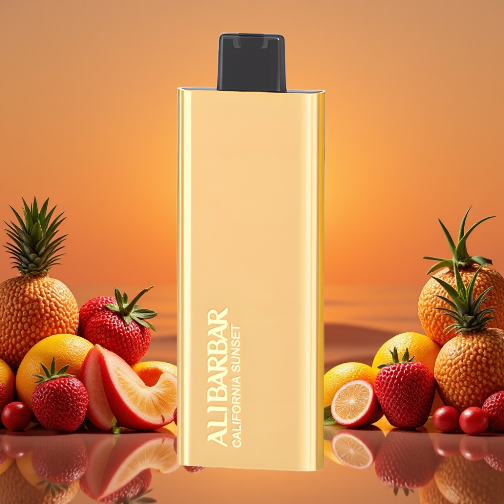 Alibarbar Pandora 7000 Puffs Desechable Vape Atardecer Californiano 17 ml