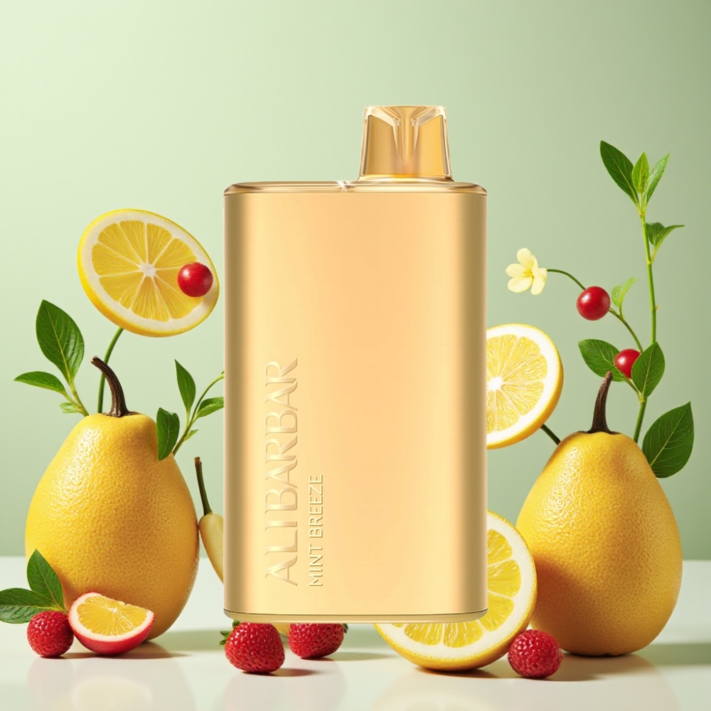 Alibarbar Rich 8000 Puffs Desechable Vape Brisa de Menta 20ml 2000mAh