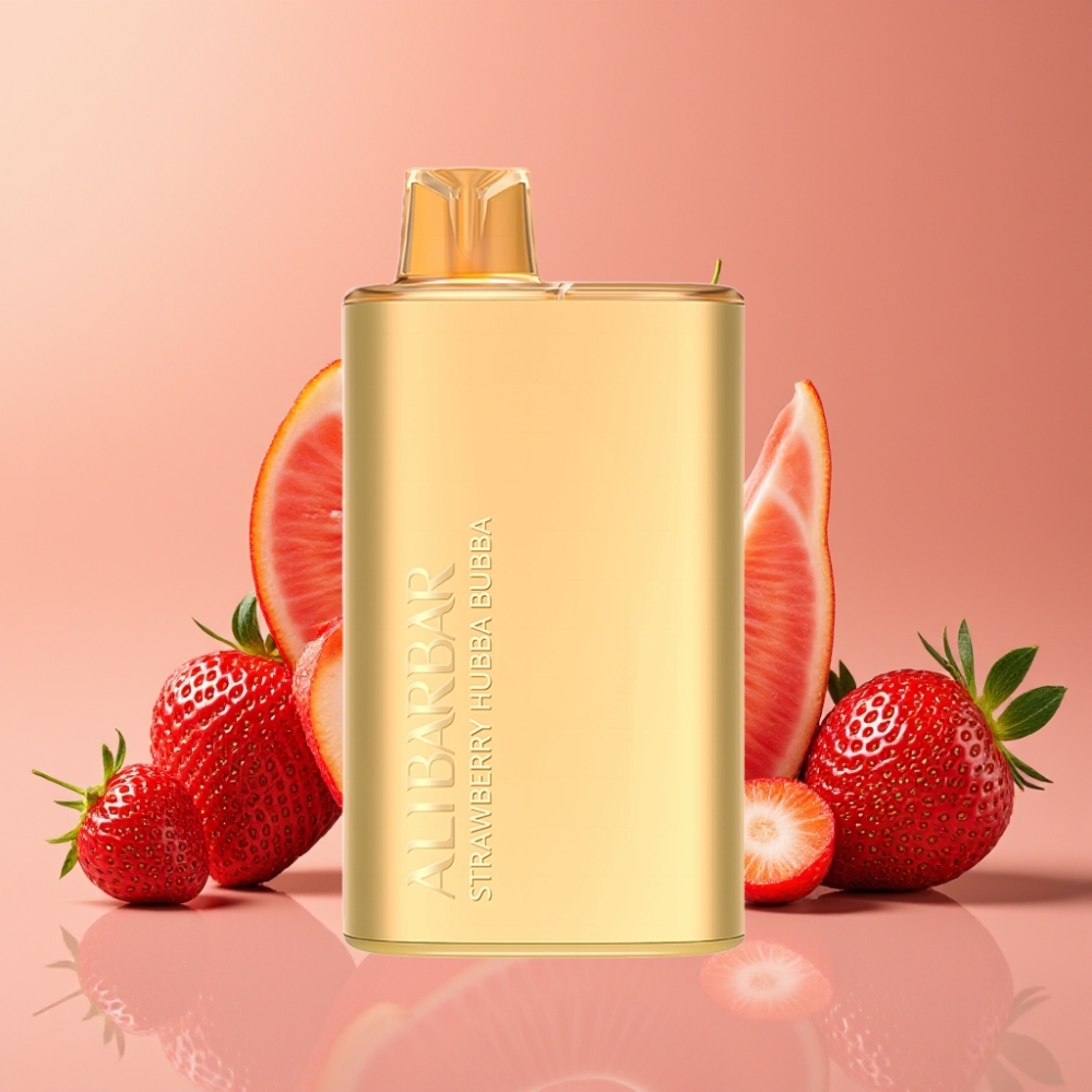 Alibarbar Rich 8000 Puffs Desechable Vape Fresa Hubba Bubba 20ml 2000mAh
