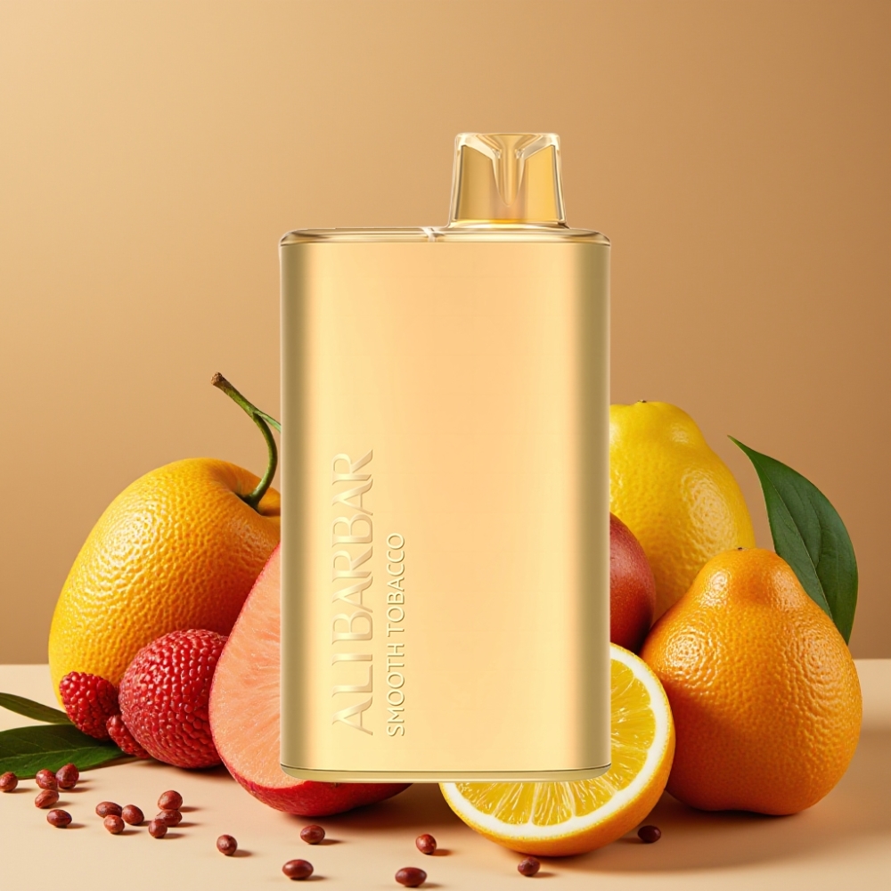 Alibarbar Rich 8000 Puffs Vape Desechable Tabaco Suave con Batería 2000 mAh