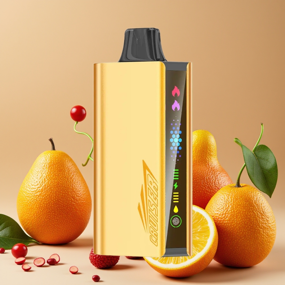 JNR Cruiser 12000 Puffs No-Charge Disposable Vape Fanta Fría con Pantalla Animada