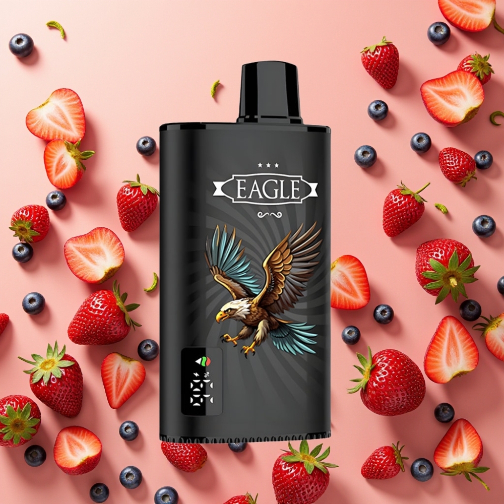 JNR EAGLE Smart 23000 Puffs Desechable Vape Bayas Mixtas con Pantalla Digital y 1.0ohm Mesh Coil