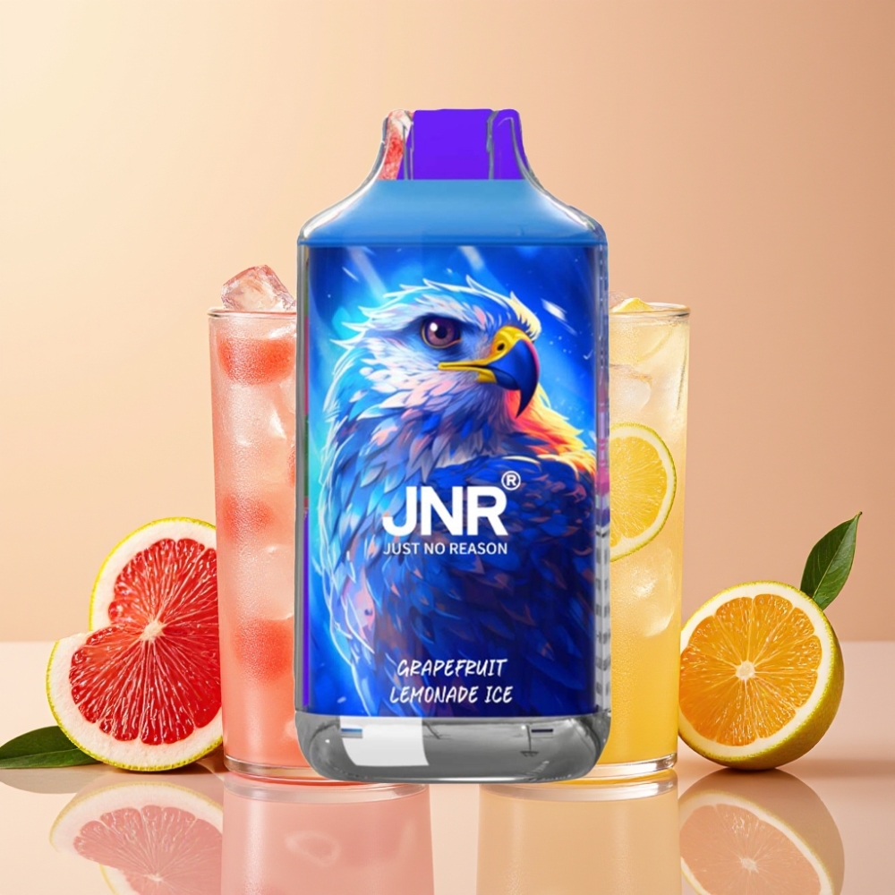 JNR Falcon 16000 Puffs Vape Desechable Pomelo Limonada Hielo con Dual Mesh Coil y 850 mAh