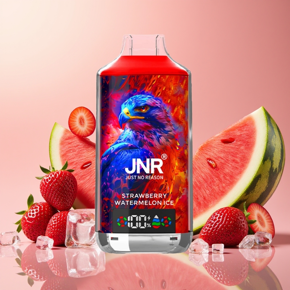 JNR Falcon X 18000 Puffs Vape Disposable Fresa Sandía Hielo 24ml 750mAh