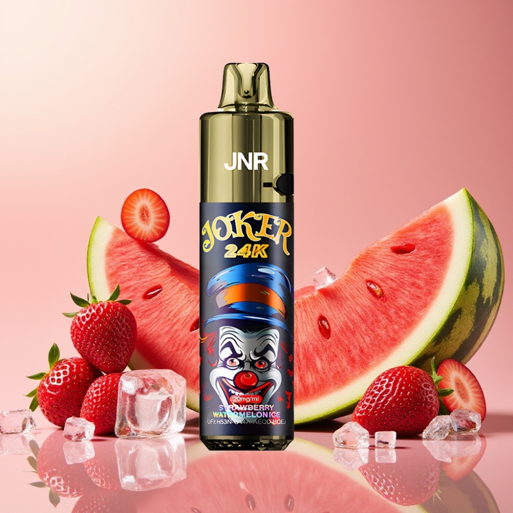 JNR Joker 24K Puffs Disposable Vape Fresa Sandía Hielo