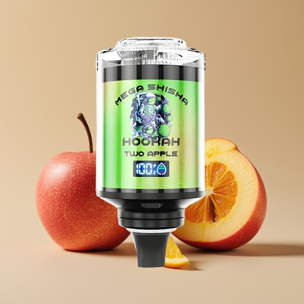 JNR Mega Shisha Hookah 100K Compatibilidad de Escritorio Dos Manzanas y Pantalla Inteligente Interactiva