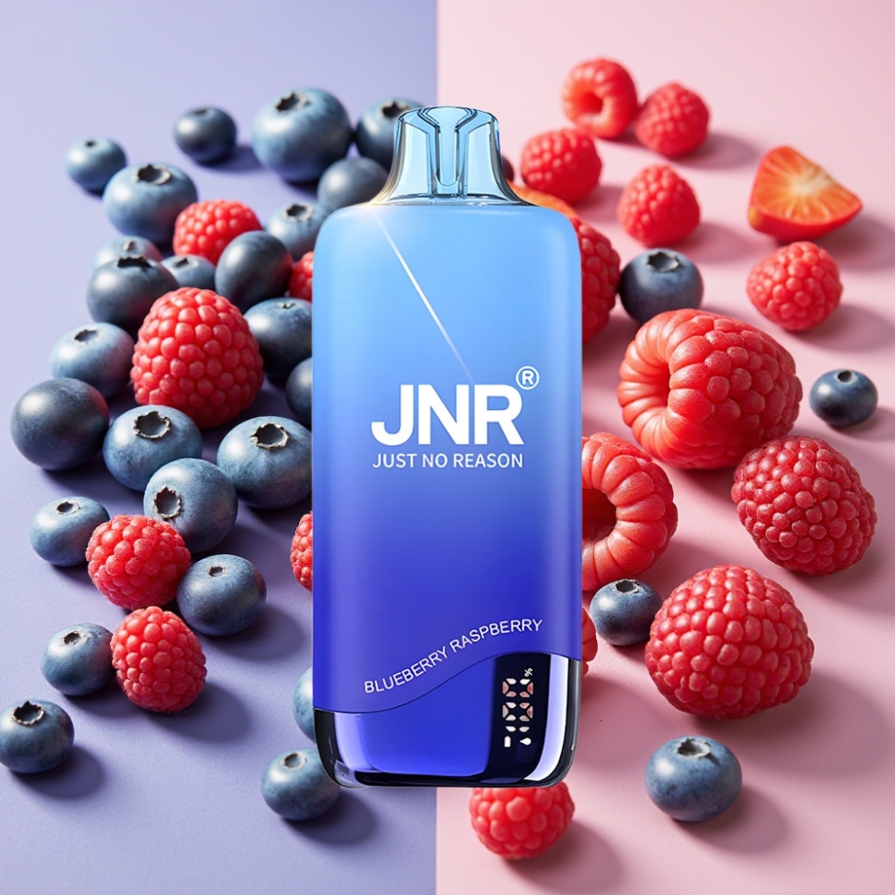 JNR Rainbow 10500 Puffs Vape Desechable Arándano Frambuesa con Batería 600mAh