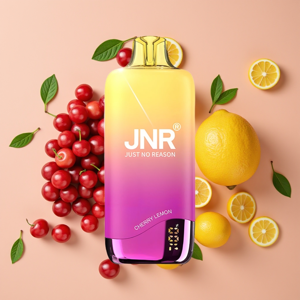 JNR Rainbow 10500 Puffs Vape Desechable Cereza Limón con Batería 600mAh