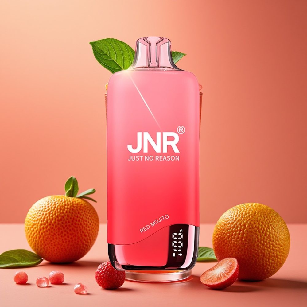 JNR Rainbow 10500 Puffs Vape Desechable Mojito Rojo con Batería 600mAh