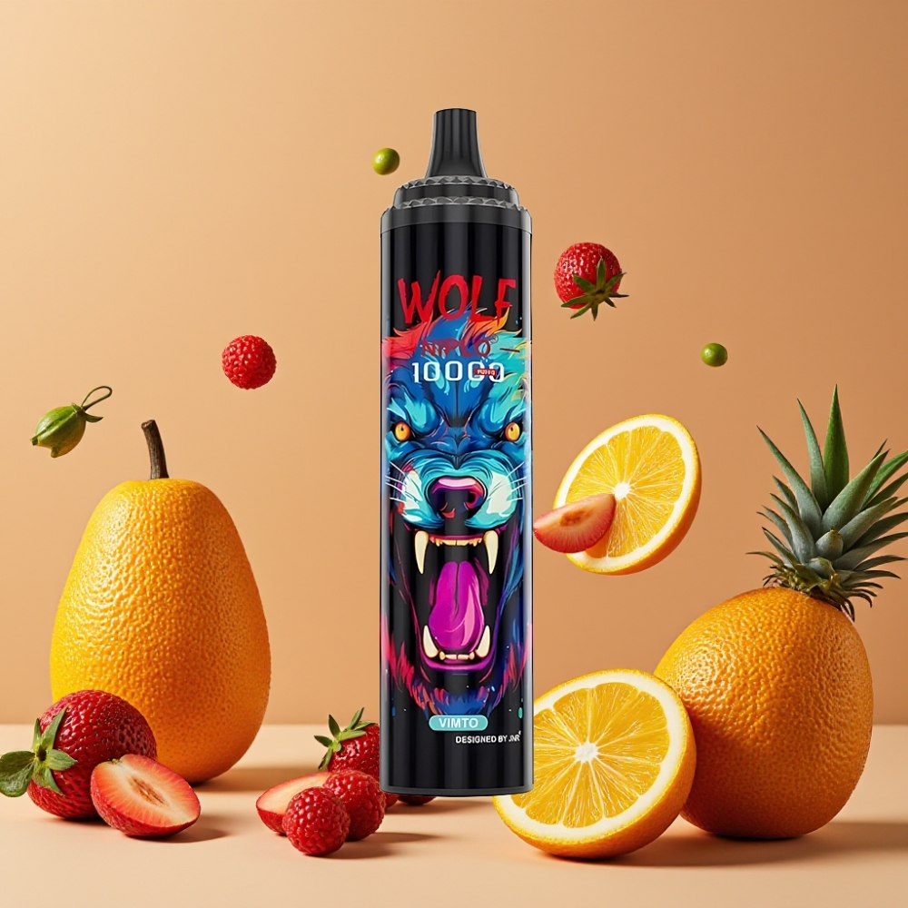 JNR Wolf Niplo 10000 Puffs Vape Desechable Sabor Vimto con Batería 650mAh