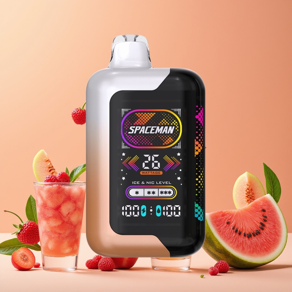 SMOK SPACEMAN SP40000 Desechable Melocotón Jugoso Sandía y SP40000 Cero Nicotina
