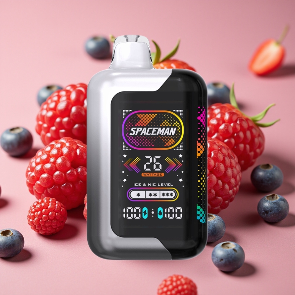 SMOK SPACEMAN SP40000 Vape Desechable Zarzamora Frambuesa Cero Nicotina