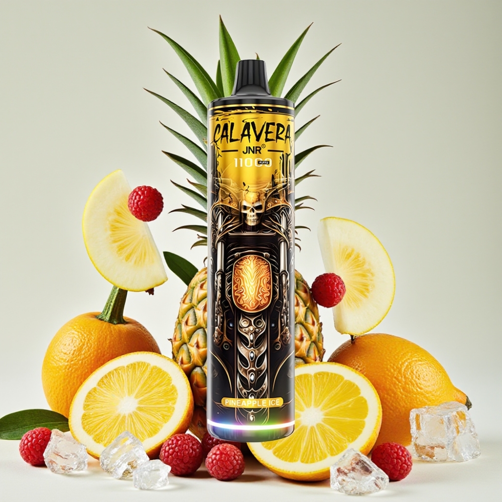 JNR Calavera 11000 Puffs Desechable Piña Hielo Tipo-C 850mAh