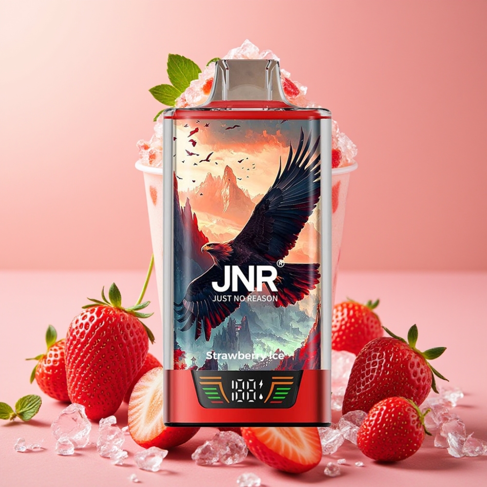 JNR Falcon Pro 28000 Vape Desechable Fresa Helada 30ml 950mAh