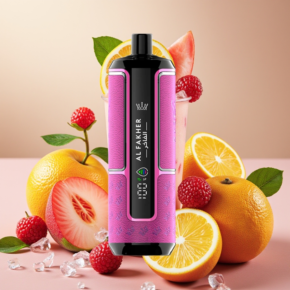 Al Fakher Crown Bar 15K Hypermax Vape Desechable Kit Hielo Lucho con 22ml y 600mAh