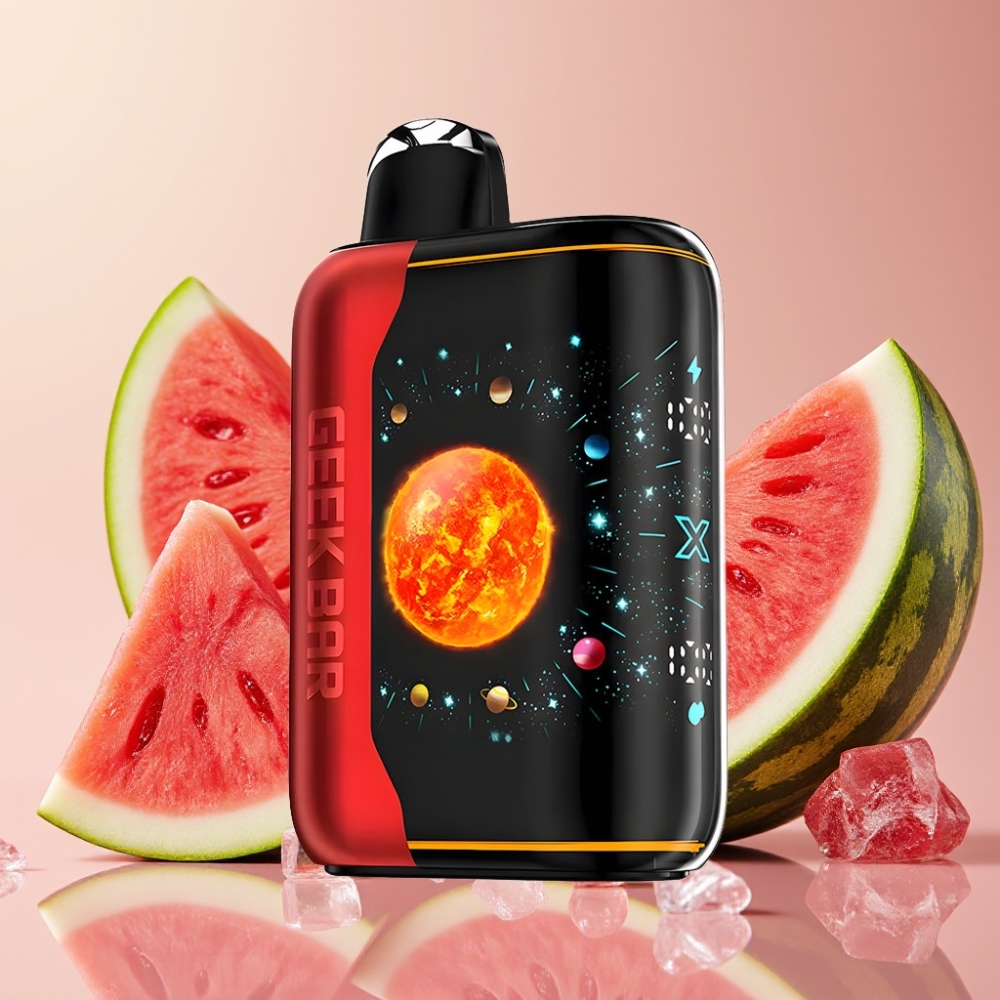 GEEK BAR Platinum Edition 25000 Vape Desechable Sandía Helada con Pantalla 3D y Carga Rápida