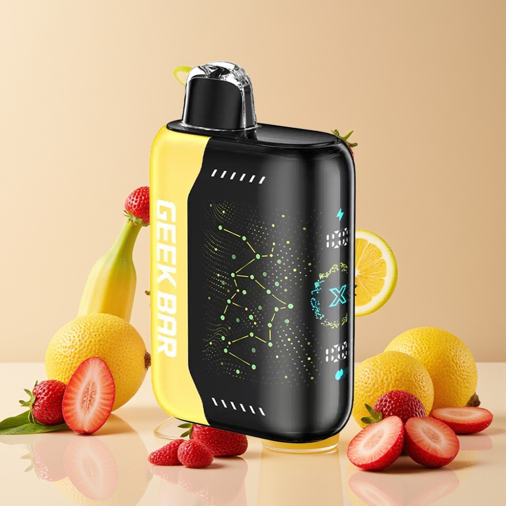 GEEK BAR Pulse X 25000 Puffs con Pantalla Curva 3D y Carga USB Tipo-C