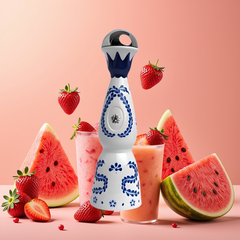 HUMO Azul 15000 Puffs Sabrosa Fresa Sandía Uva con USB-C Recargable